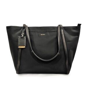 TUMI Voyageur Q Tote Nylon & Leather Bag STYLE 0494796D